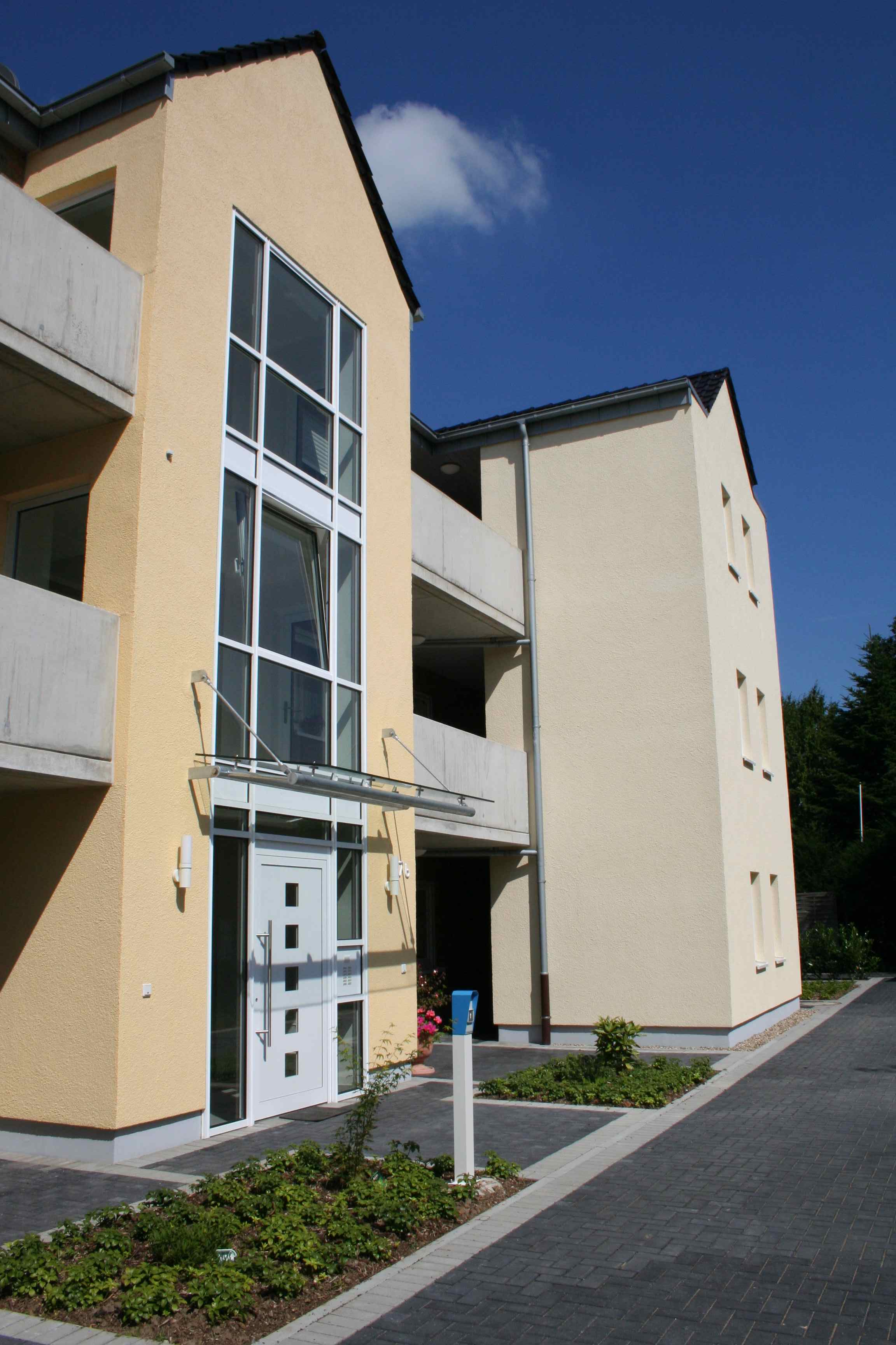 Vorderansicht 2. Bauabschnitt Vorderansicht 2. Bauabschnitt